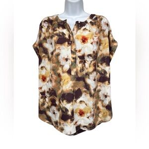 Simply Vera by Vera Wang Women’s Floral Top Large